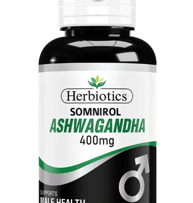 Herbiotics Somnirol Ashwagandha 400mg -30 Capsules