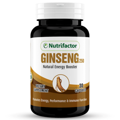 Nutrifactor Ginseng 250MG (30 Capsules)