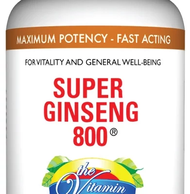 The Vitamin Company Super Ginseng 800 (Men’s Health) 20 Capsules