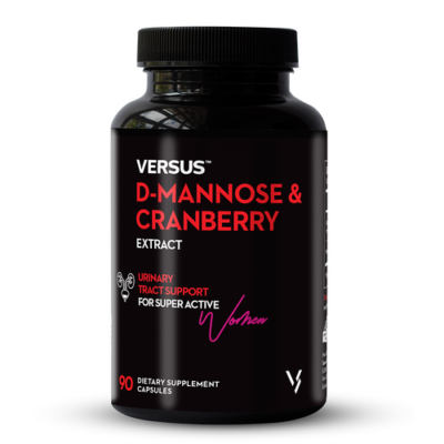 Versus D-Mannose and Cranberry Extract 90 Capsules